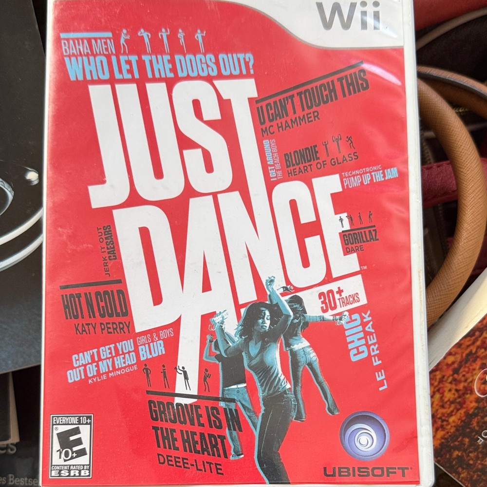 Just Dance Wii Game - Red Cover